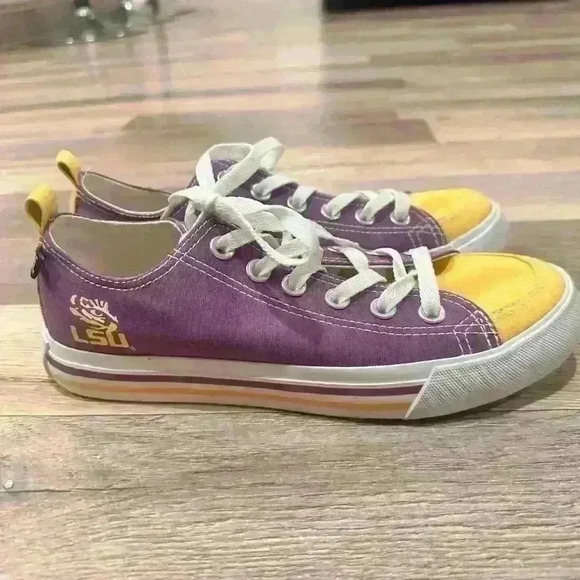 Nwot LSU sneakers Sz 7 - Picture 1 of 5